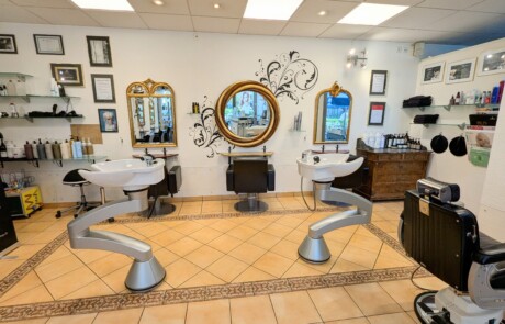 Innenbereich im Coiffeursalon HairXperience in Wetzikon