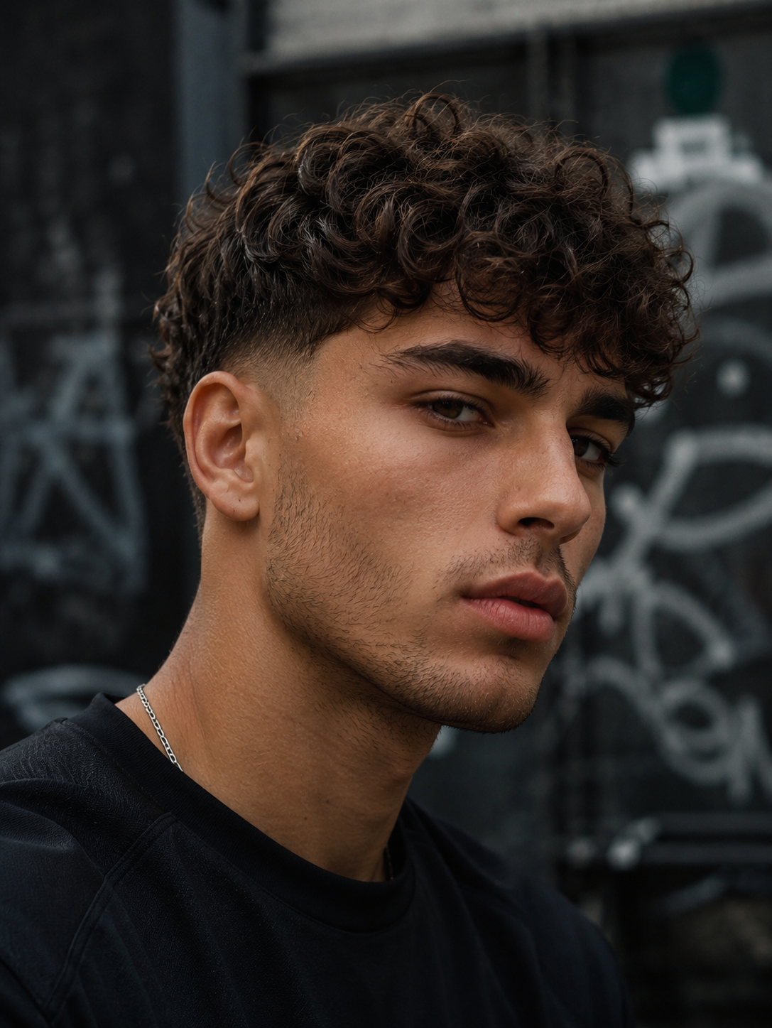 Moderne Dauerwelle für Herren mit Locken bei HairXperience Coiffeur Wetzikon